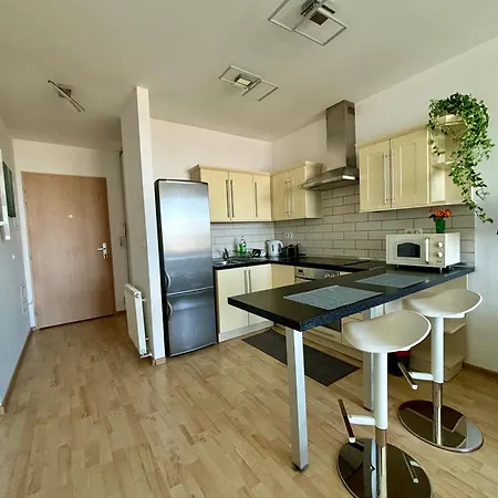 Three Towers With Beautiful View And Parking! Apartment Pressburg